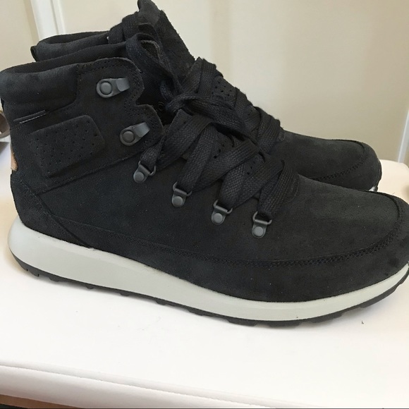 Merrell Men's Classic Chukka Leather Hiking sneaker suede Boots black - Picture 6 of 11